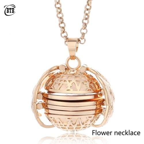 Memory Photo Pendant Jewelry Gold Angel Wings Photo Locket Necklace Fashion Women Romantic Accessories