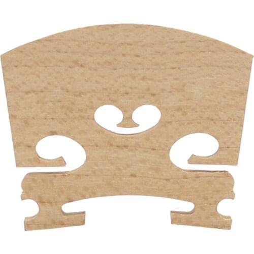 Portable Replacement Maple Bridge for Violin Parts Accessory 1/8 3/4 1/4 1/2