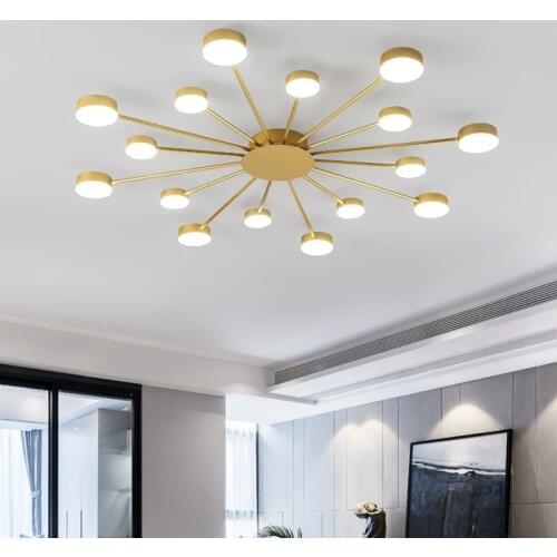 Nordic ventilador de techo luzes de teto lamparas de techo colgante moderna living room bedroom kitchen fixtures ceiling lights