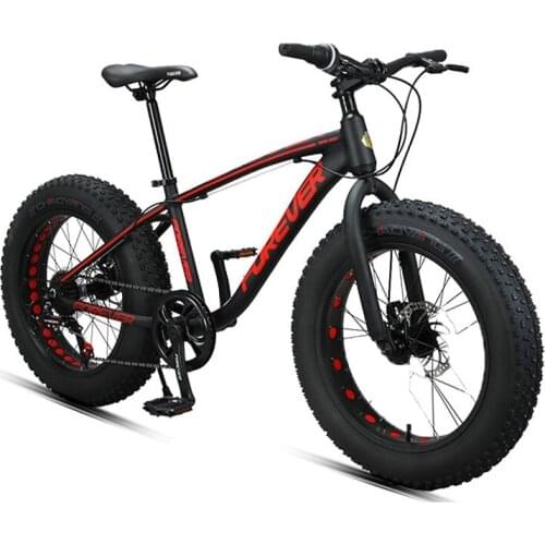 Aluminum Alloy Snow Bike 20 Inch 7 Speed Fat Bicycle with Double Brake