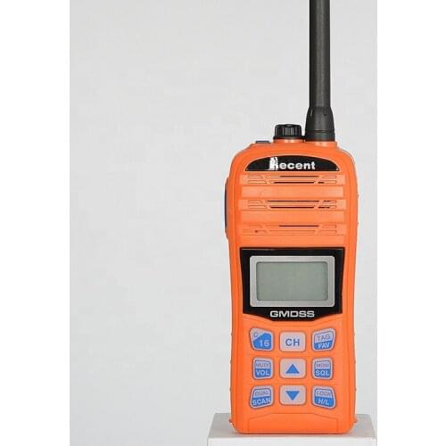 Recent RS-35M GMDSS IPX7 Waterproof Emergency Rescue CCS EC High Power Walkie Talkie way GMDSS VHF Portable Radio