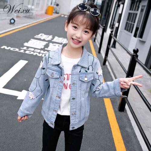 WEIXU Spring Jackets For Girls