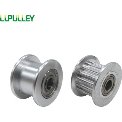 LUPULLEY GT2 Timing Pulley Idler Pulley 16T/20T 10pcs 5pcs 1pc 2GT Synchronous Belt Pulley 16 teeth 20 teeth for Belt Width 6mm