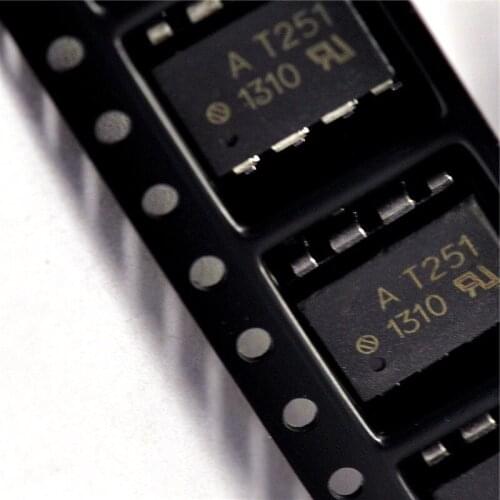 100% New Original 5pcs/lot High Quality AT251 HCPL-T251 SOP8