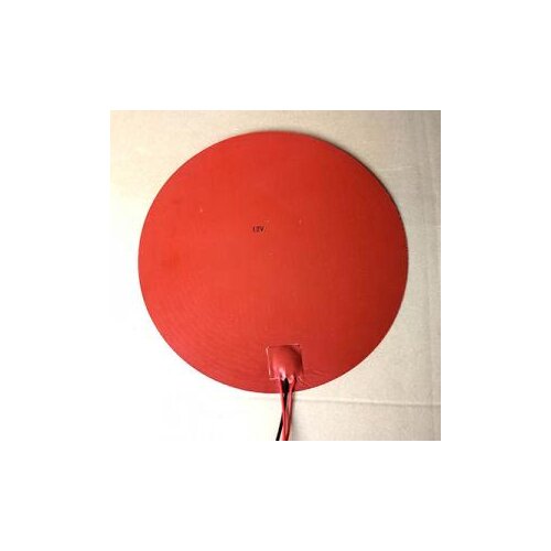 300mm Round Silicone Rubber Heater Pad
