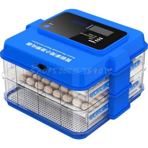 Automatic Incubator Chicken Duck Goose Quail Incubator Small Household Incubator Intelligent Mini Incubator