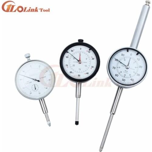 Dial Indicator 0-5mm 0-10mm 0-25mm 0-30mm 0-50mm Indicator Gauge measure instrument Tool Gauge Stable Performance Meter Precise