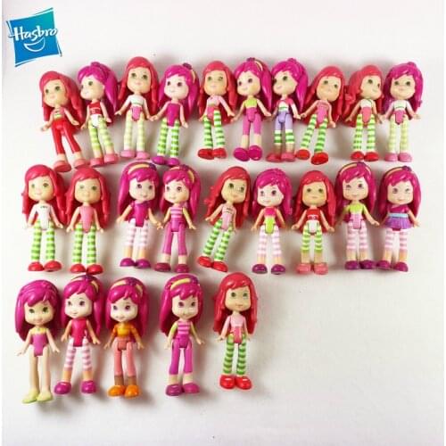 Hasbro Strawberry Shortcake long hair Action figure mini strawberry dolls girl play house toys Christmas birthday gifts for kids