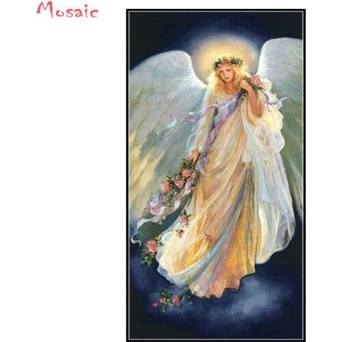 5D DIY Diamond Painting Set Full Drill Diamond embroidery Angel Wall Stickers for Living Room Home diamond mosaic kits