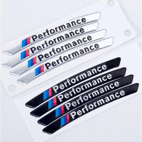 Car wheel hub decal stickers compatible with BMW 3 series 5 series 1 series 7 series Z4X1X3X5X6 Performance