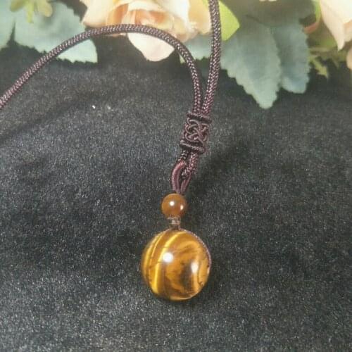 Jade Pendant Natural Tigers Eye Stone Pendant Jewelry Fine Jewelry lucky Auspicious Amulet Jade Pendant Jewelry