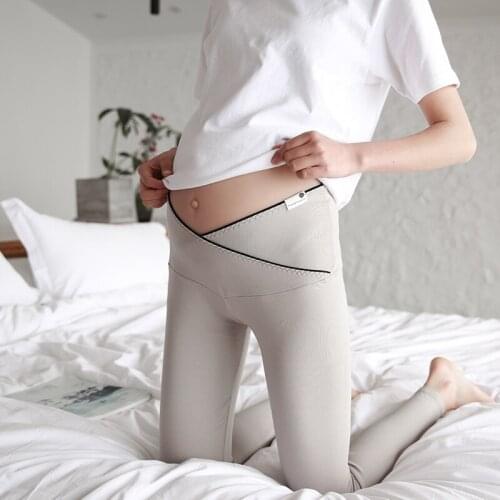 2019 Summer New Pregnancy Clothes Fashion Thin Maternity Leggings Pants