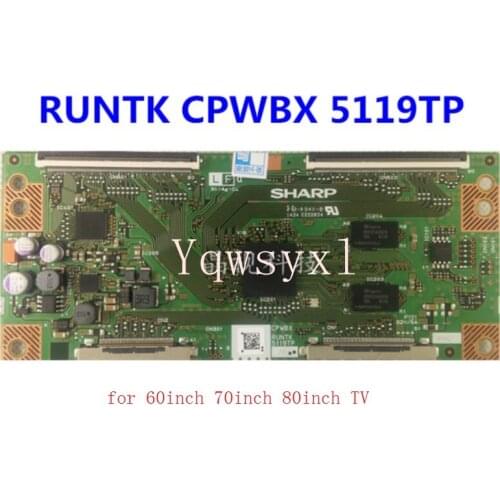 Original logic Board RUNTK CPWBX 5119TP TCON Board for Sharp Logic board for TV 60inch 70inch 80inch Repair replacement