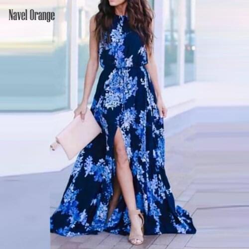 2021 Sexy Women Hollow Out V-Neck Long Dress Summer Short Sleeve Printing Ladies Dress Sweet Style Elegant Female Dress Vestidos