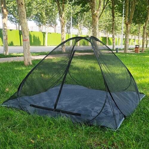 Portable Automatic Pop Up Mosquito Net Camping Tent Foldable Breathable Netting Tent Mosquito Net for Summer Outdoor