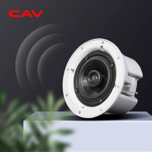 CAV CAV HT-40 Professional In-ceiling Speaker Background Music System Deep Bass Surround Sound Home Theater Ceiling Speaker Ster