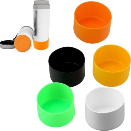24OZ Silicone Base Cup Sleeve Anti Slip Sleeve Coasters Wide Mouth Bottle Mug Bottom Home Use Cup Bottom Cover