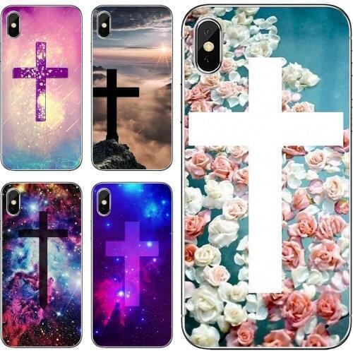 For Sony Xperia XA Z3 Z5 XZ1 XZ2 Z Z1 Z2 compact M2 M4 M5 C4 C6 E3 T3 Love-Bible-Jesus-Christ-Christian-Cross Silicone Case
