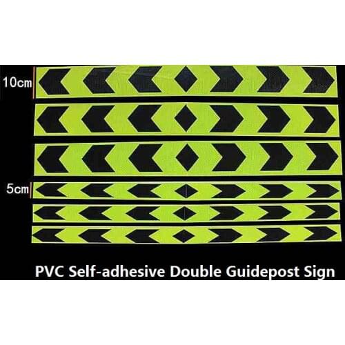 Road Traffic Van Truck Construction Site Corridor Factory Workshop Floor Safety Warning Self-adhesive Guide Reflective Tape