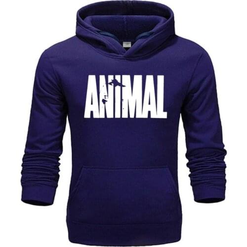 New animal hoodie mens skateboard sportswear fleece hooded sweatshirt mens and womens hooded pullover hoodies pants