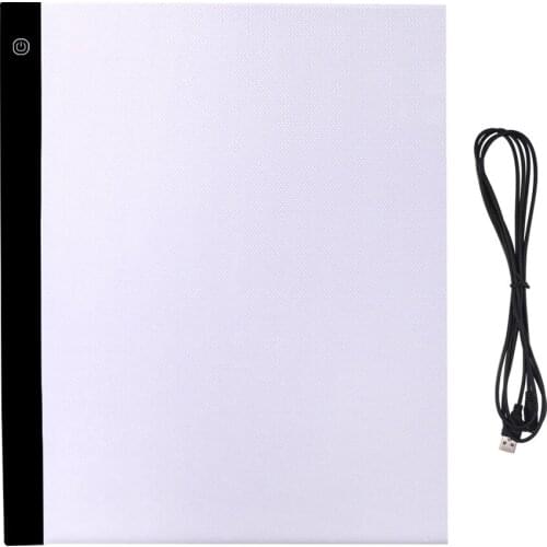 A5 A4/A3 Size Three Level Dimmable Led Light Pad,Tablet Eye Protection Easier for Diamond Painting Embroidery Tools Accessories