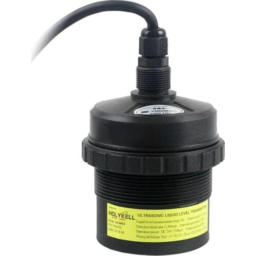 Holykell UE3003 4-20ma ultrasonic fuel level sensor non contact