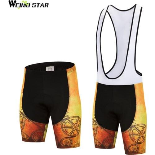 Weimostar Cycling Shorts Bike Outdoor Sports Shorts Racing Bicycle DOBY 5D Pad Shockproof Underwear Bike Bib Shorts Equipment