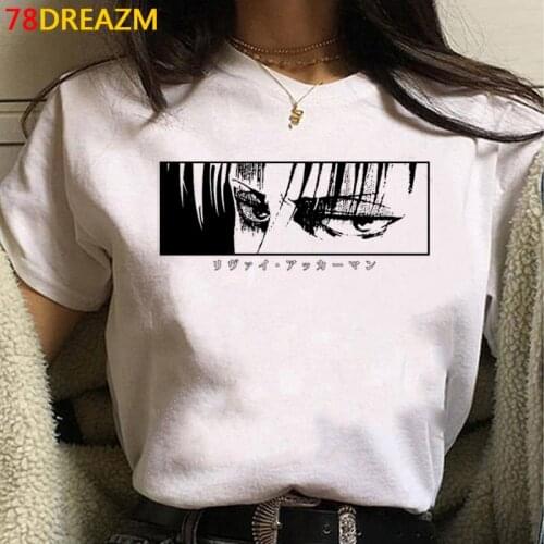 2021 Hot Anime Final Season Attack on Titan T Shirt Men Kawaii Summer Tops Titans Attack Graphic Tees Levi Harajuku Tshirt Male