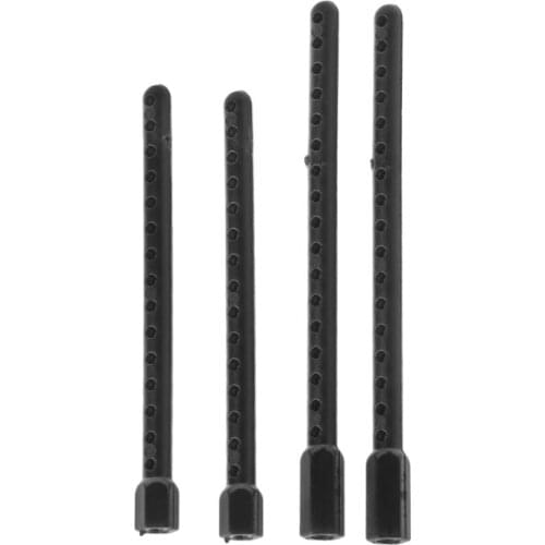 4Pcs Plastic Body Post Mounts 1:10 For HSP 94123 94122 Model RC Car Replacement