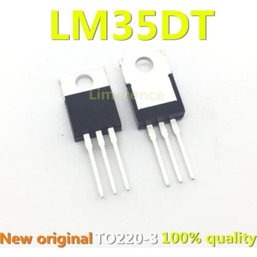 5pcs LM35DT TO220 LM35 TO-220 LM35D