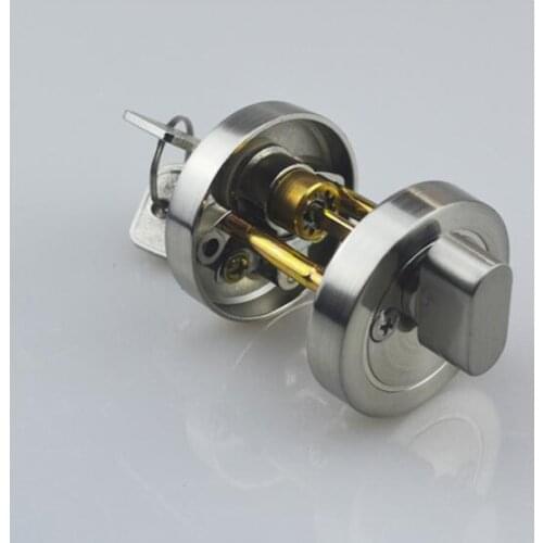 Stay lock atresia Kirsite Latch Single head Door lock Auxiliary lock Lock