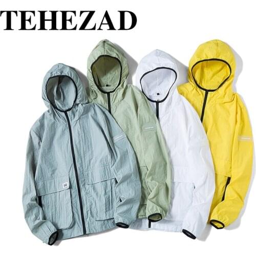 Brand Sun Protection Clothing Men 2021 Summer Plus Size Long-Sleeved Hooded Jacket Coat Loose Korean Beach Breathable Women