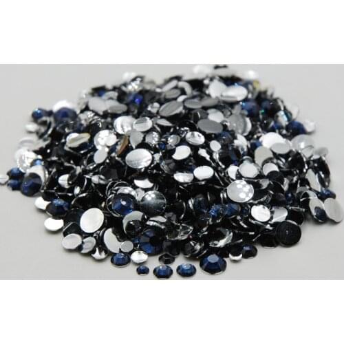 Apparel decoration Nail Art Shiny Montana Color Non Hot Fix Glue On rhinestone Decorations Flat Back For DIY Acrylic Crystal