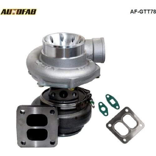 Best TURBO T78 T4 Turbine Turbocharger For Racing car Horsepower:500-1000HP With gaskets AF-GTT78
