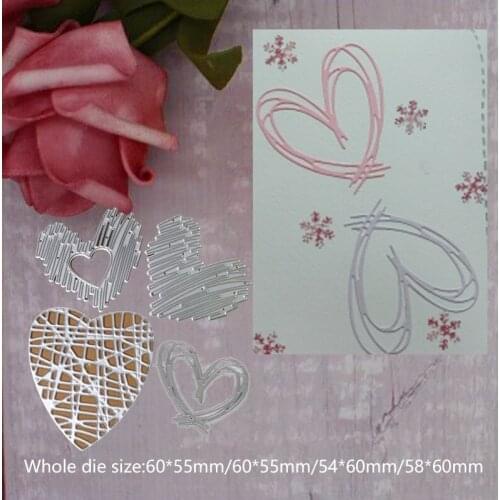 Metal Cutting Dies New for Craft Dies Scrapbooking for Card Making Album Embossing Paper Stencil Decor Strange love