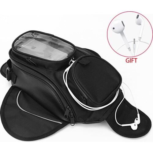 Motorcycle Tank bags magnetic gps bag Big View Widow Moto luggage bags motorcycle tail bag for iphone6/ 6s /7 Samsung S8