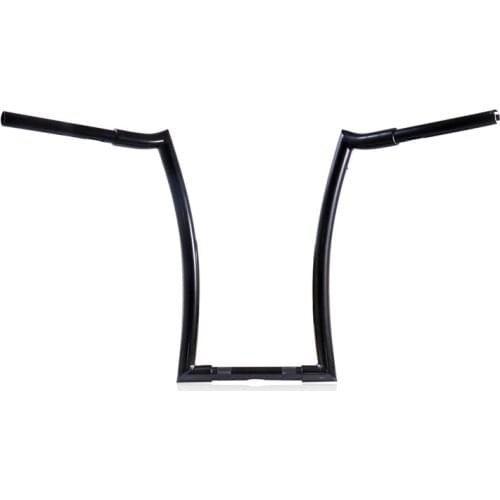 1'' 25MM Black Motorcycle Handlebar APE 14'' 16'' 18'' Rise Drag Handle Bar Cafe Racer For Harley Electra Sportster XL883 1200
