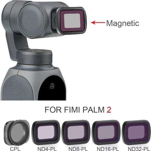 Lens Filter Kit for FIMI PALM 2 Gimbal Camera CPL ND4/8/16/32 PL Handheld Gimbal Vlog Pocket Camera Lens Filter Accessories