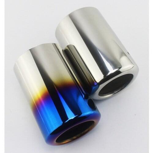Stainless steel exhaust tip tail pipe muffler For Mazda CX-4 CX-5 ATENZA auto accessories 2pcs 2013 2014 2015 2016 2017