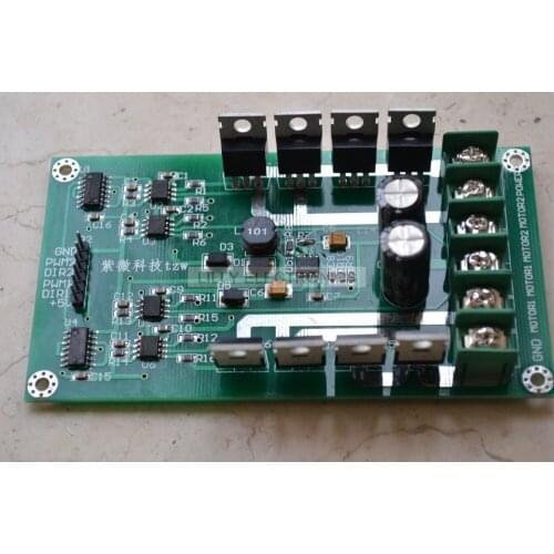 3-36V 10A Peak 30A Dual Motor Driver Module board H-bridge DC MOSFET IRF3205