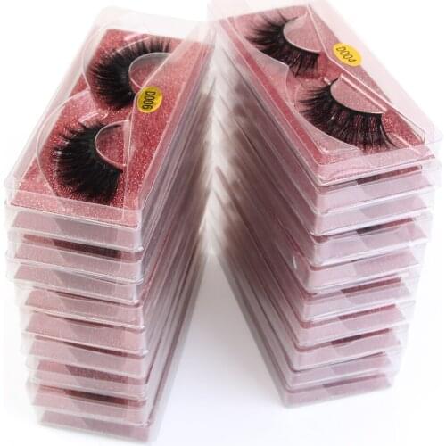 20/30/40/50/100 Pairs Mink Lashes Wholesale 3D Mink Eyelashes Makeup Thick False Eyelashes Bulk Natural Wispy Lashes maquillaje