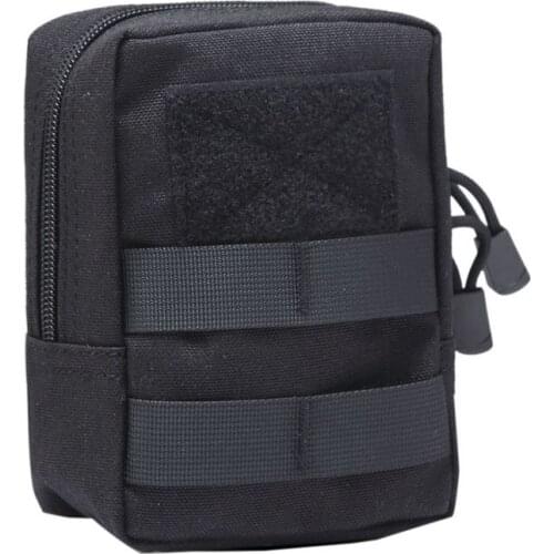 Tactical 1000D Features: MaOutdoor Waist Bag Multifunctional EDC Molle Pouch Tool Zipper Waist Pack Accessory Durable Belt Pouch