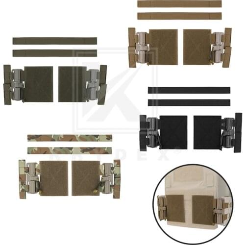 KRYDEX Tactical Quick Release Assembly Set Universal MOLLE Quick Removal Buckle Connector For JPC CPC NCPC 6094 420 Armor Vest