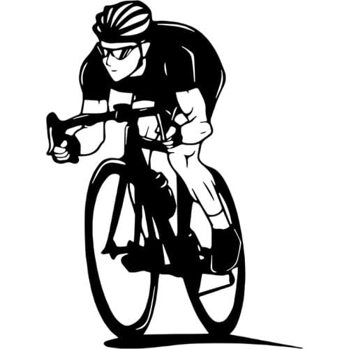 Bicycle Wall Sticker For Boy Bedroom Decoration Cycling Vinyl Wall Decals Living Room Sofa Background Wall Art Home Décor C9009