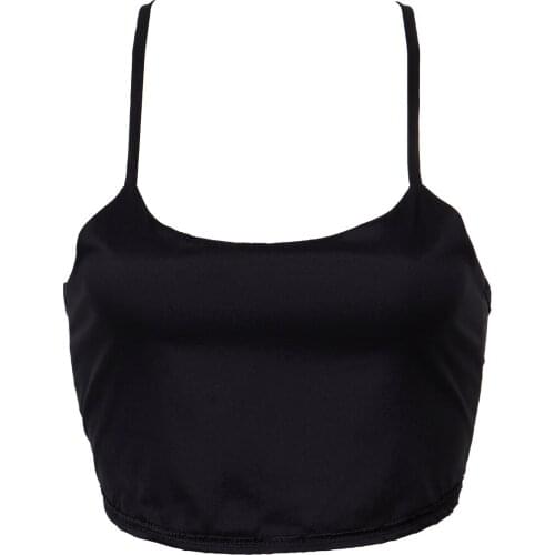 Thefound New Fashion Sexy Women Off Shoulder Bralet Strappy Tank Vest Sleeveless Shirt Summer Casual Blouse Crop Tops