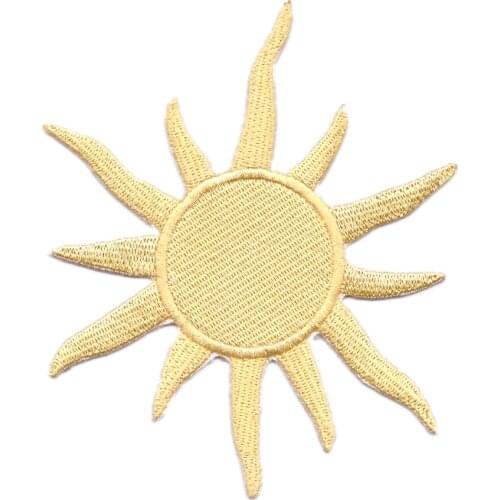 10 PCS New arrival Celestial star Sun embroidered patch Gold or clothing jacket embroidery sewing supplies