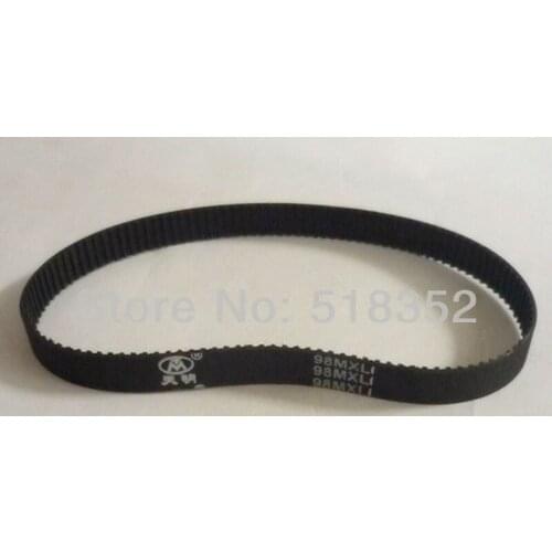 106MXL/ 101MXL/ 98MXL1 8mm Width Black Synchronous Timing Belt for EDM Drilling Machine