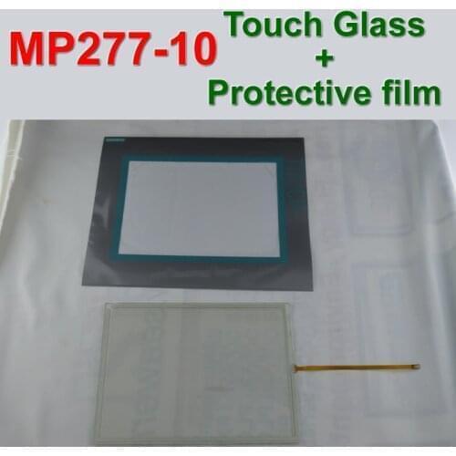 6AG1643-0CD01-4AX0 MP277-10 inch Membrane Film+Touch Glass for SIMATIC HMI Panel repair~do it yourself, Have in stock