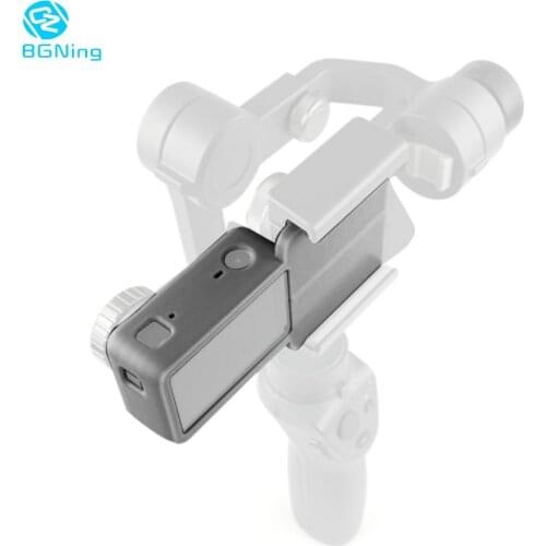 3D Printed Switch Mount Plate Adapter for DJI OSMO Action Camera Frame for Zhiyun Smooth 4/Feiyu Vimble 2/for DJI OSMO Mobile 2