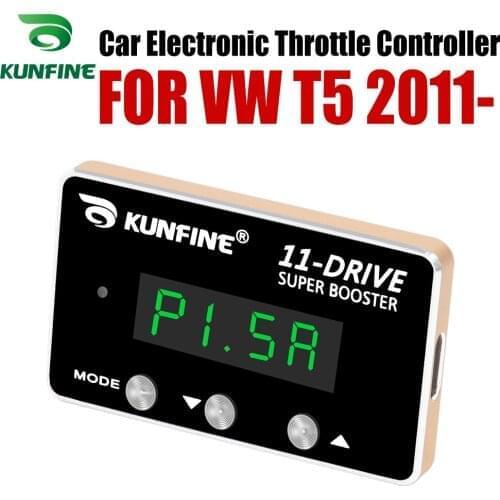 KUNFINE Car Electronic Throttle Controller Racing Accelerator Potent Booster For VW T5 2011-After Tuning Parts 11 Drive